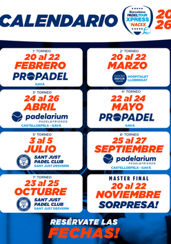 Cartel del torneo