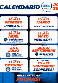 Cartel del torneo